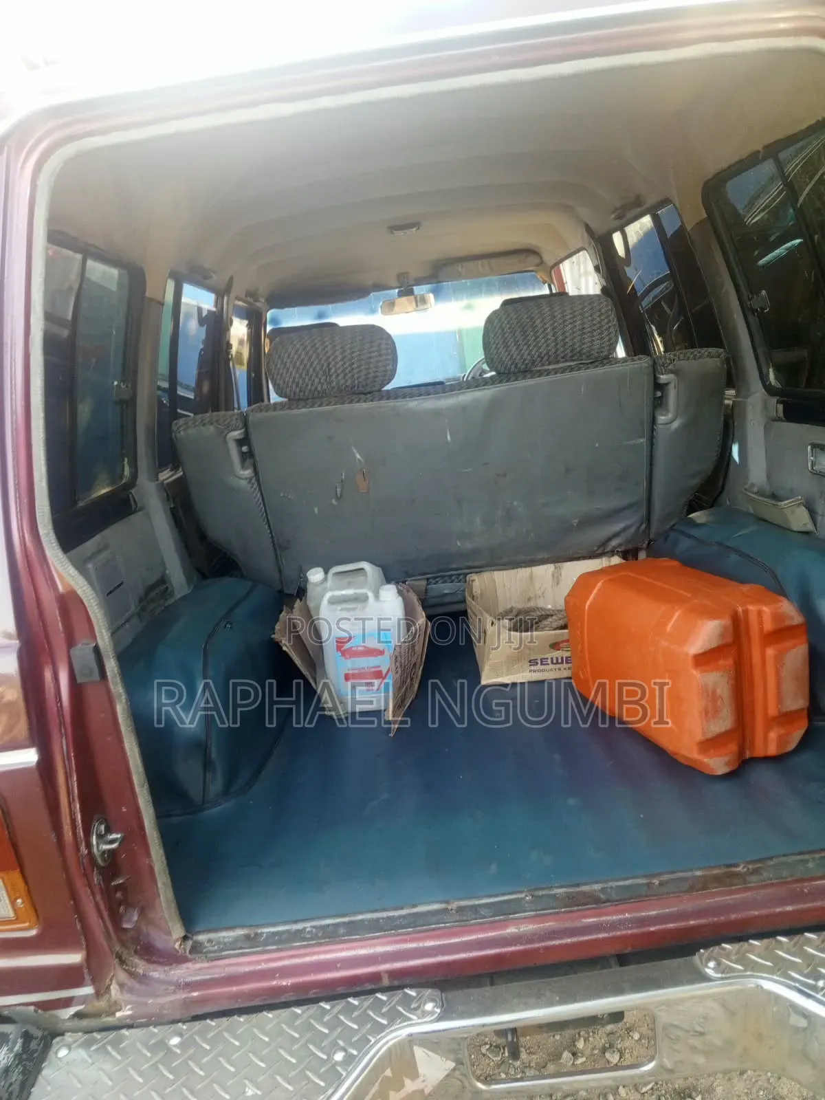 Mitsubishi Pajero Junior 1997 Maroon