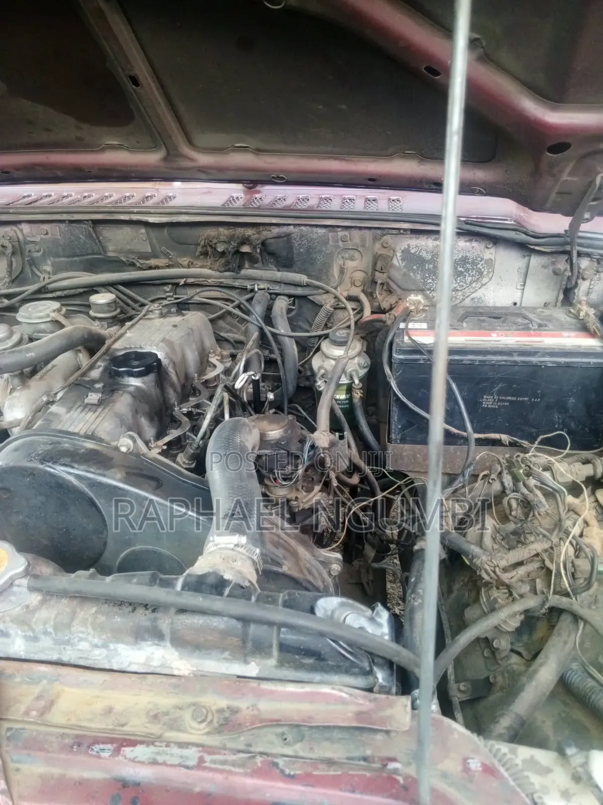 Mitsubishi Pajero Junior 1997 Maroon