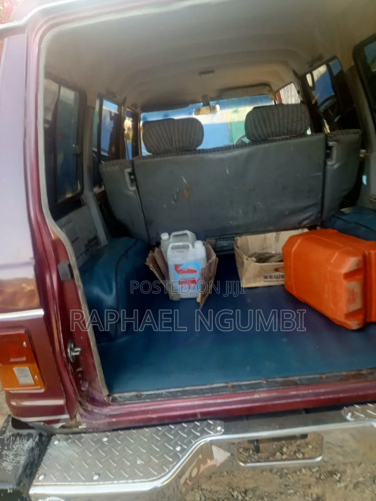 Mitsubishi Pajero Junior 1997 Maroon