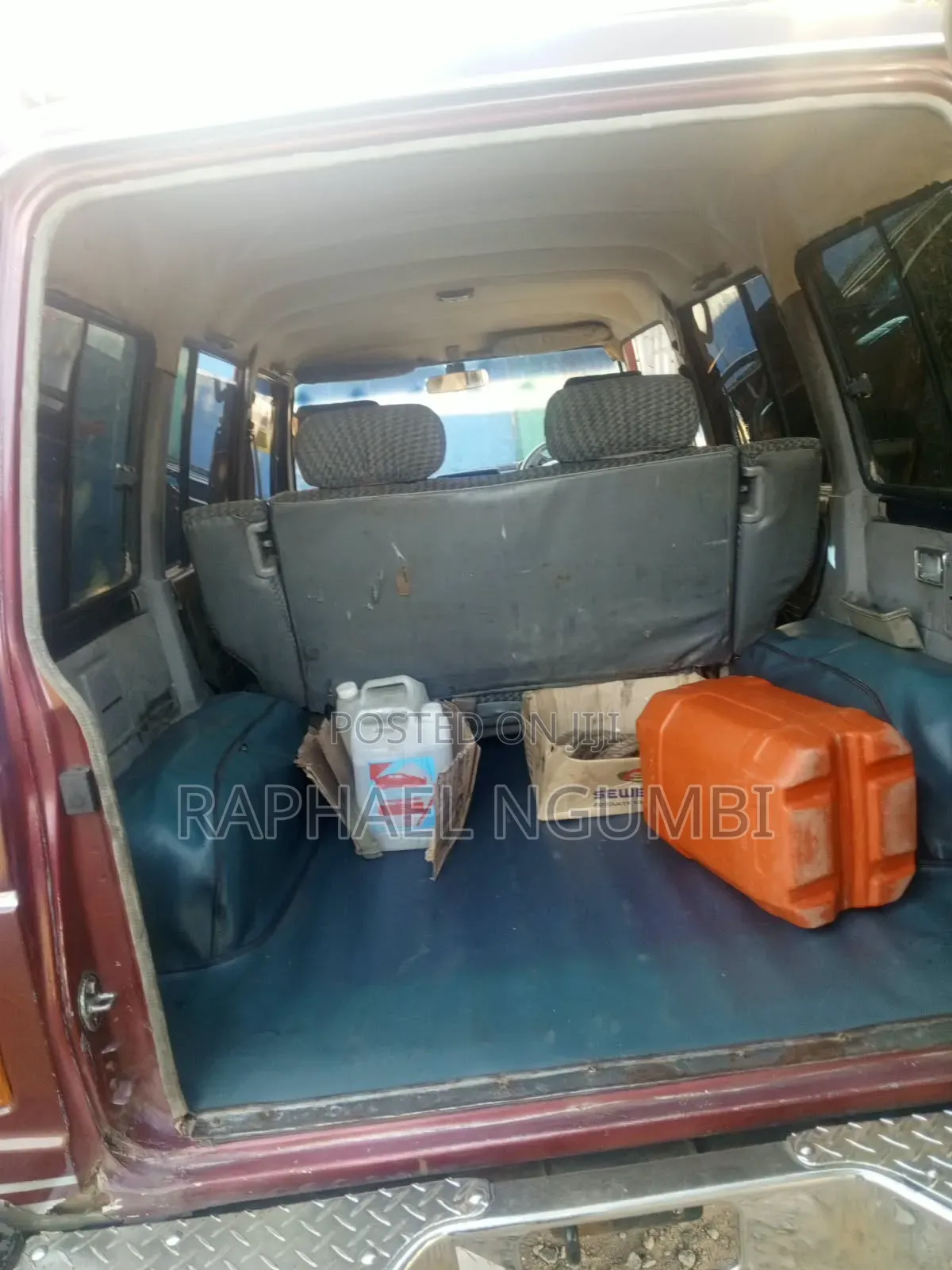 Mitsubishi Pajero Junior 1997 Maroon