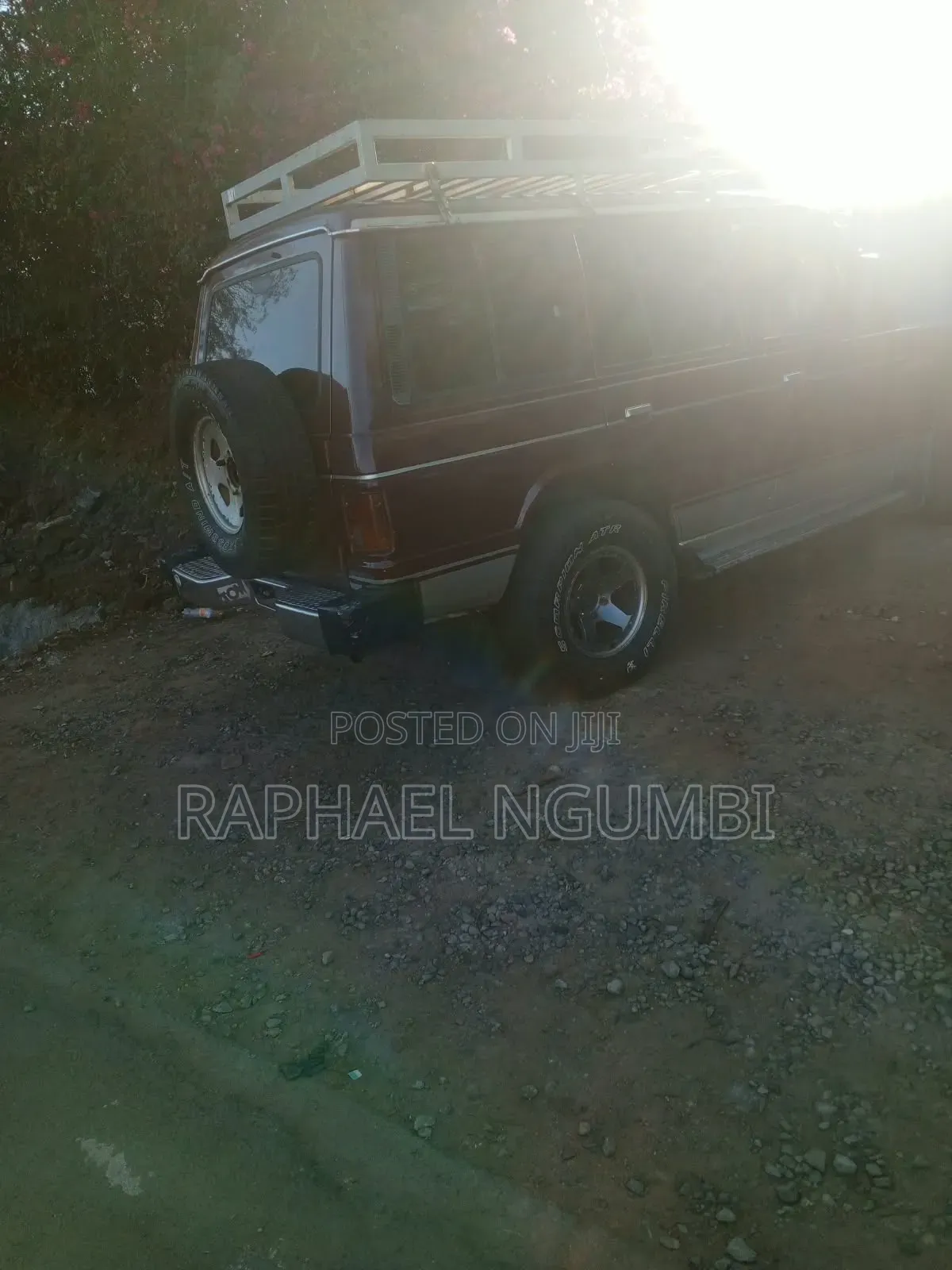 Mitsubishi Pajero Junior 1997 Maroon