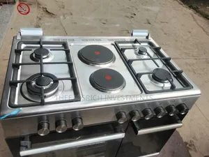 Simfer 4+2 Standing Cooker Has Gas Sensor, Gas Compartment, Wok Burner