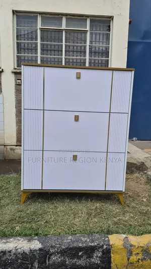 Modern Bucket Flip Shoe Rack Cabinet