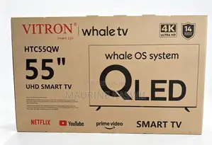 Vitron 55”qlef Uhd 4k TV