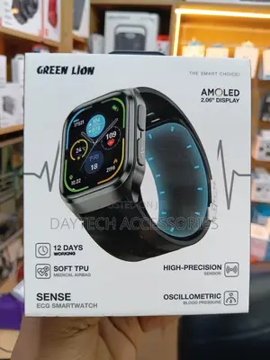 The Green Lion Sense ECG Smart Watch.