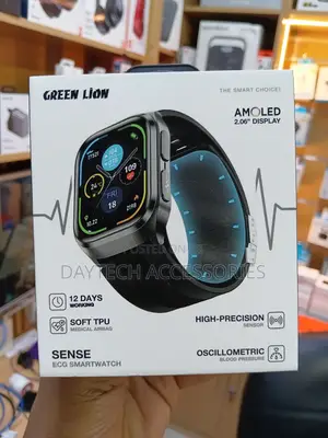 The Green Lion Sense ECG Smart Watch.