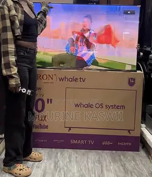 VITRON Qled 50”Smart Frameless TV