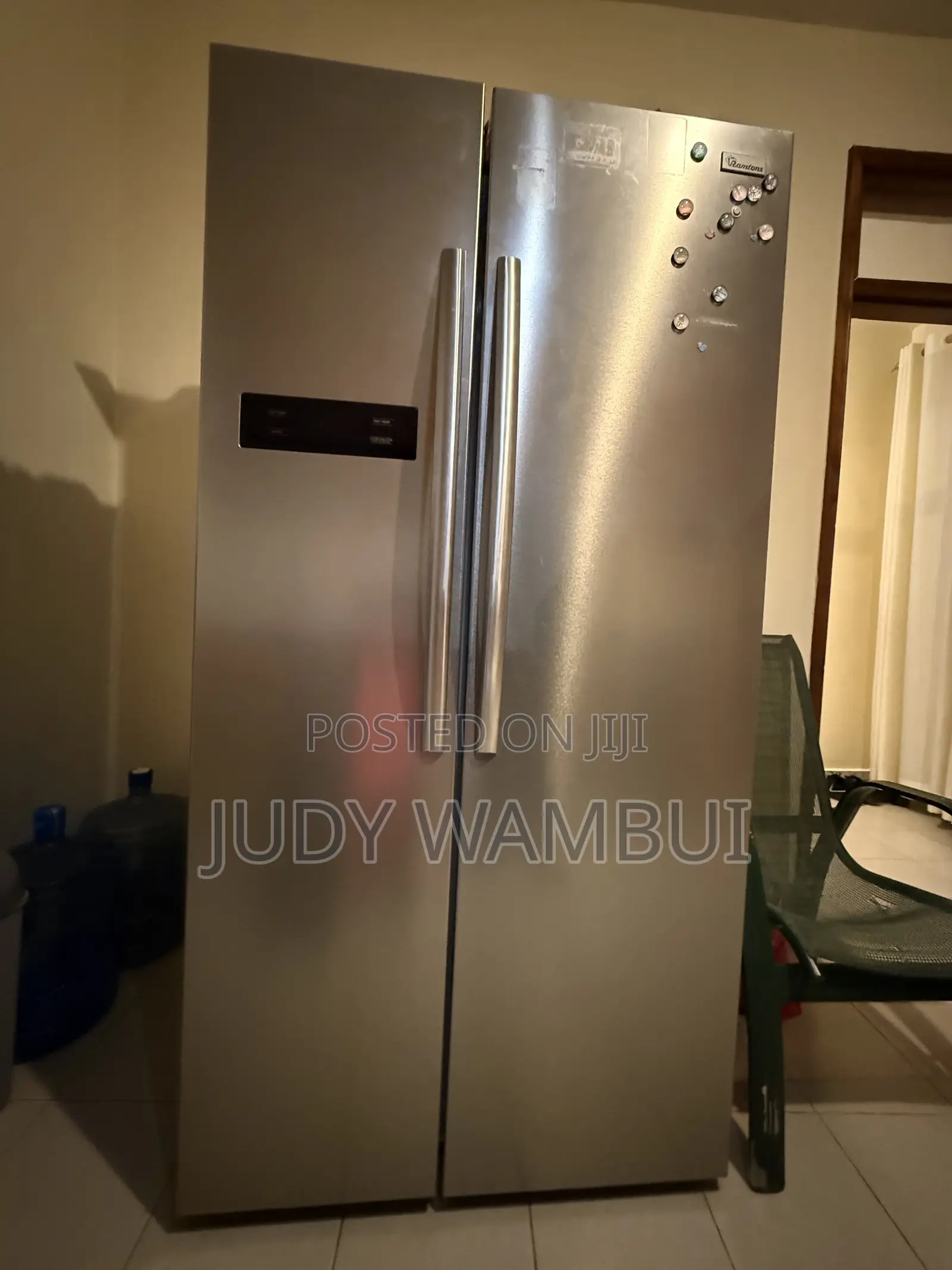Ramtoms Fridge Side by Side 527L, ECD ELD Light