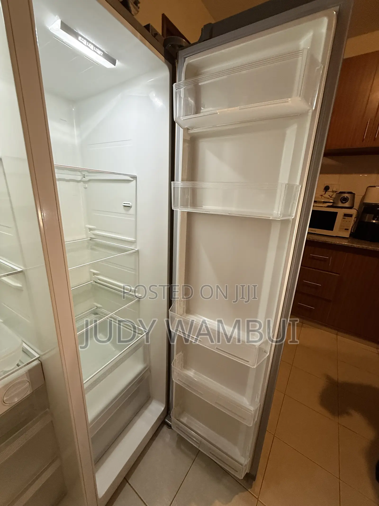 Ramtoms Fridge Side by Side 527L, ECD ELD Light