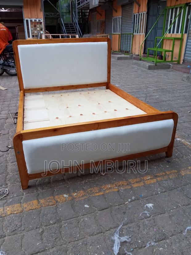 Golden Mocket Bed 5by6 With White Material - thumbnail 2