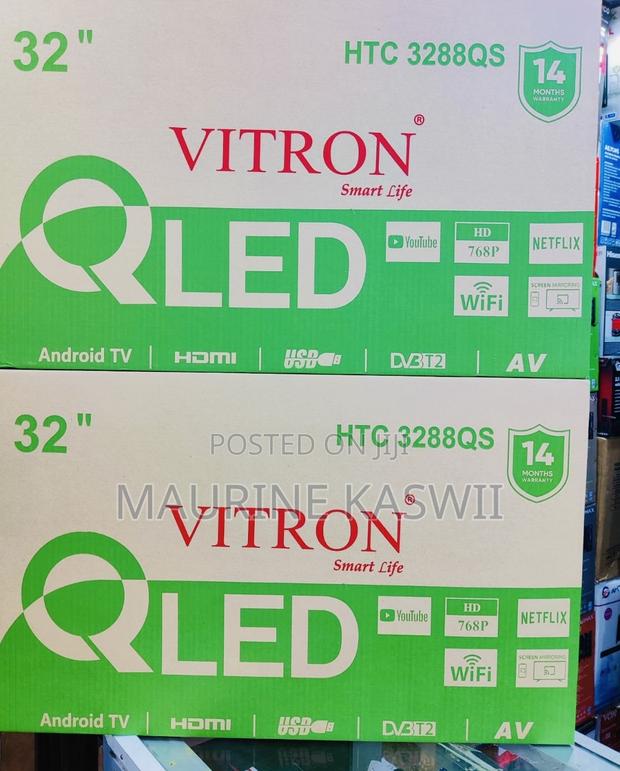 Vitron 32” Qled Smart Without Bluetooth - main view