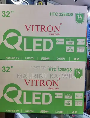 Vitron 32” Qled Smart Without Bluetooth