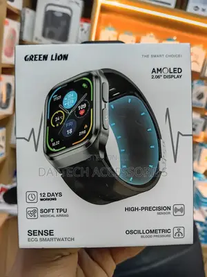Green Lion Sense ECG 2.01 Inch TFT IPS Display Smart Watch