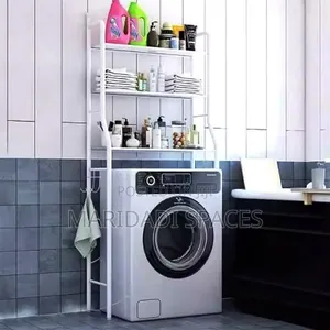 Laundry Room Organizer Rack -Metal Stand Over the Washing Machine