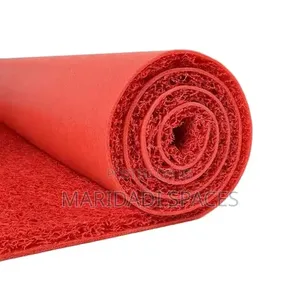 Red and Grey Spaghetti Coil Mats Available Standard Width 1.2m