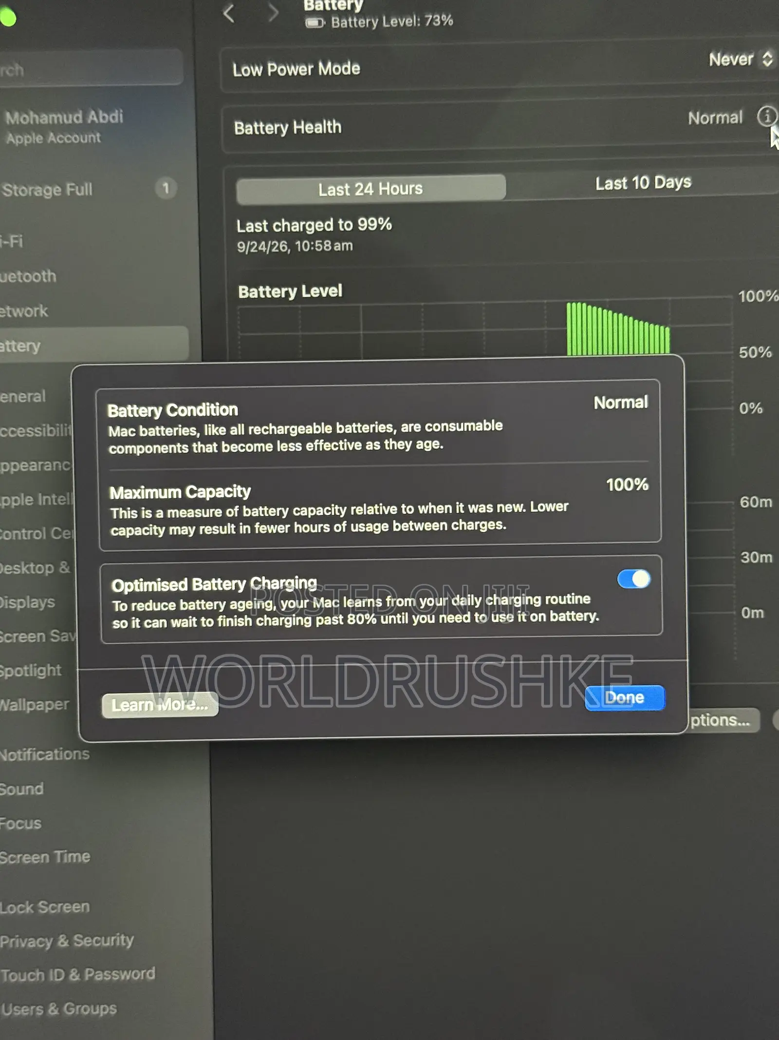 Laptop Apple MacBook Air 24GB Apple M4 SSD 256GB