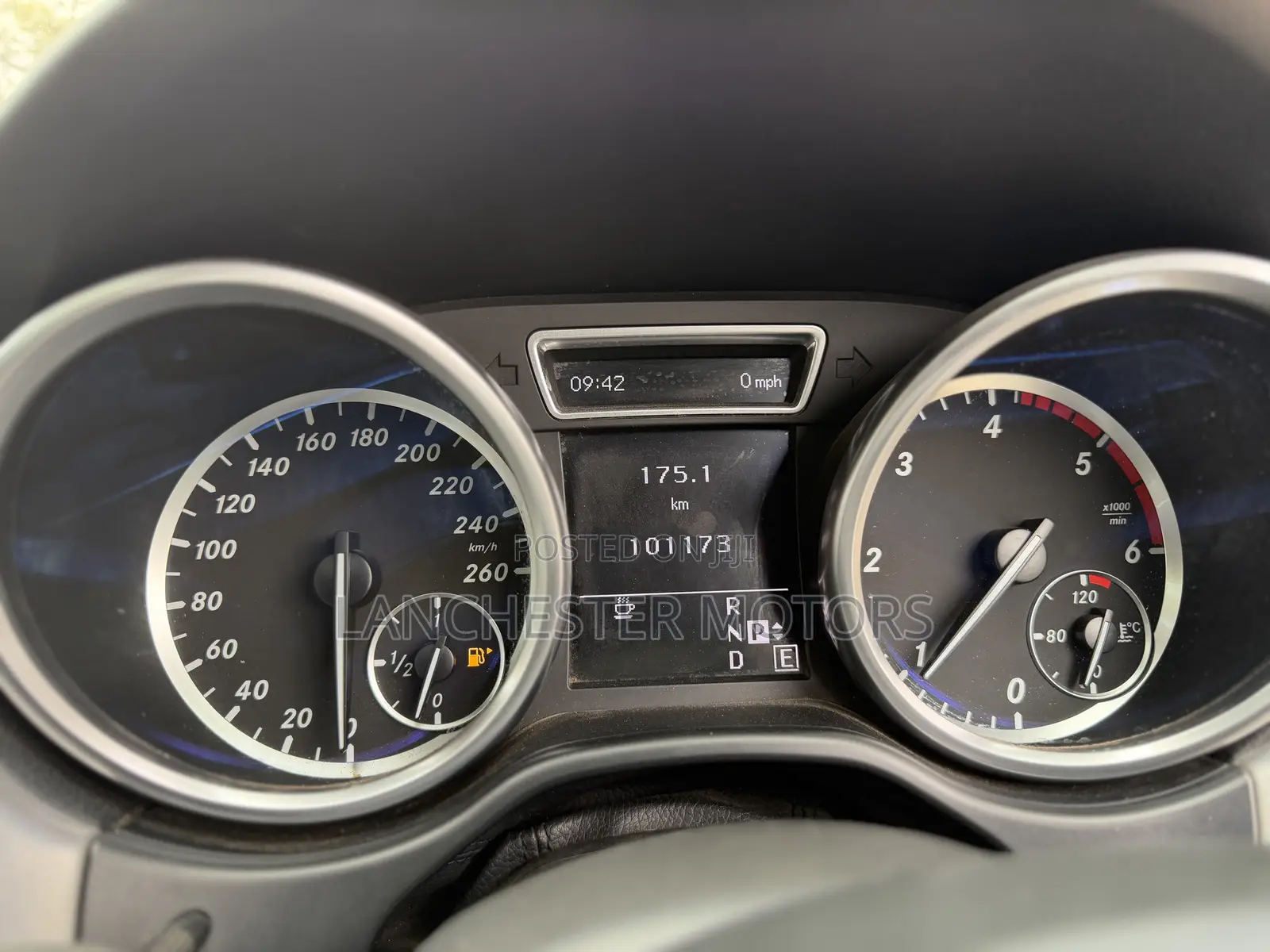 Mercedes-Benz M Class 2012 Gray