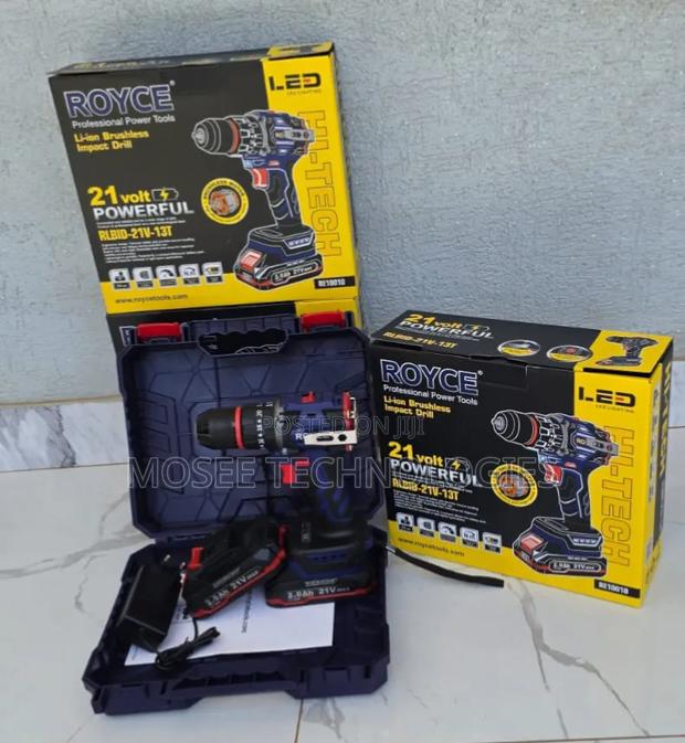 Royce Brushless Drill 21V 13T - main view