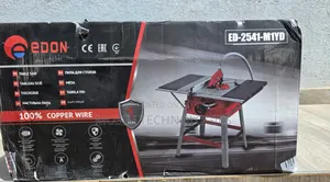 Edon 254mm Electric Table Saw – 45° Angle Cutting