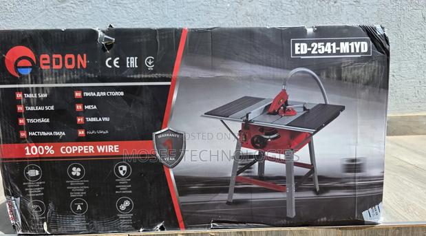 Edon 254mm Electric Table Saw – 45° Angle Cutting - main view