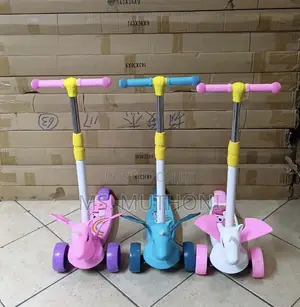 Three Wheel Unicorn Scooters for Kids