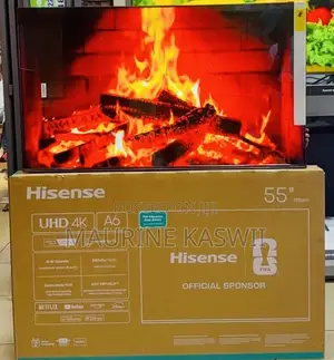 Hisense 55 Inch 55A6QKEN Smart 4K UHD Frameless TV