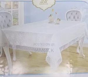 150 × 220cm Polyester Jacquard Tablecloth - EL