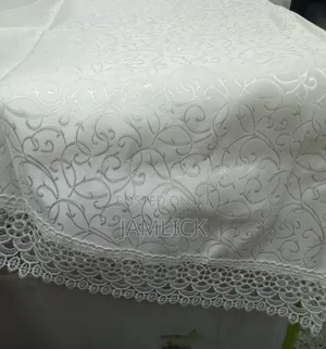 180cm Round Polyester Jacquard Tablecloth - EL