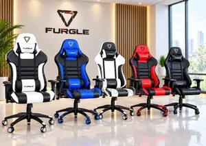 Premium Gaming Chair With Headrest and Lumbar Support Multiple Colours