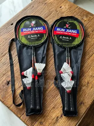 Beginners Double Racket Set With Carrying Case