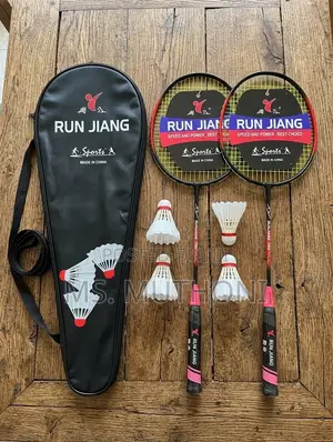 Recreational Badminton  Rackets/ Shuttle Corks Set