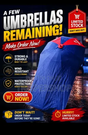 Motorcycle Long Umbrella.
