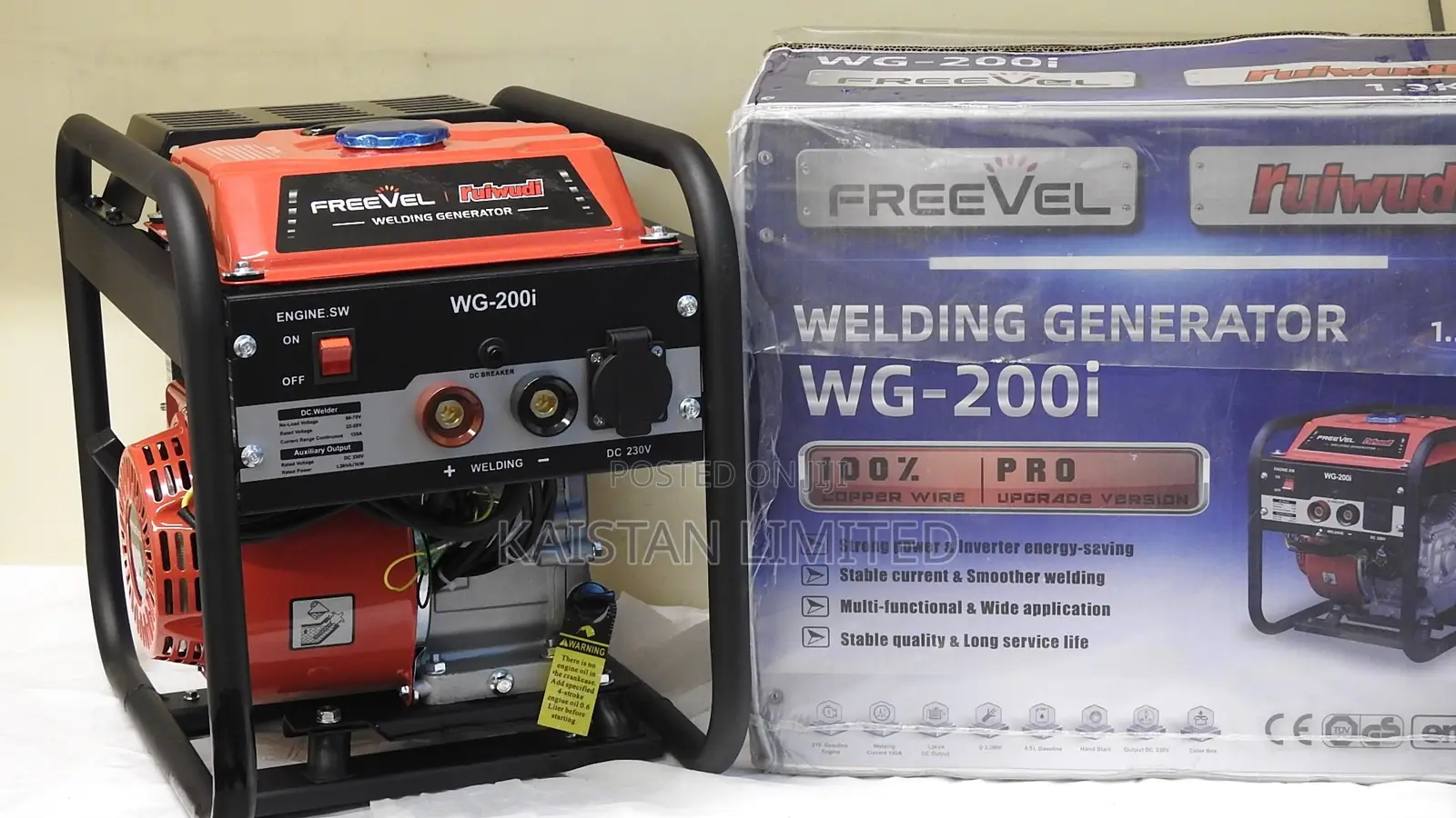 120amps Wg200i Welding Generators Petrol Powered