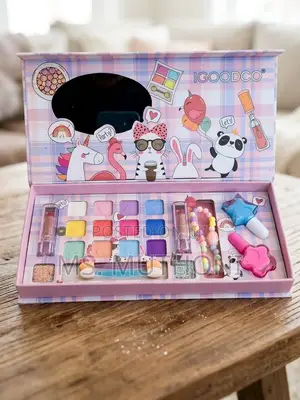 Real Cosmetic Kids Makeup Kit for Girls Washable Makeup
