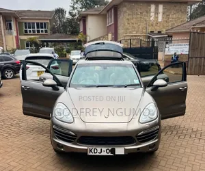 Porsche Cayenne 2014 Gold