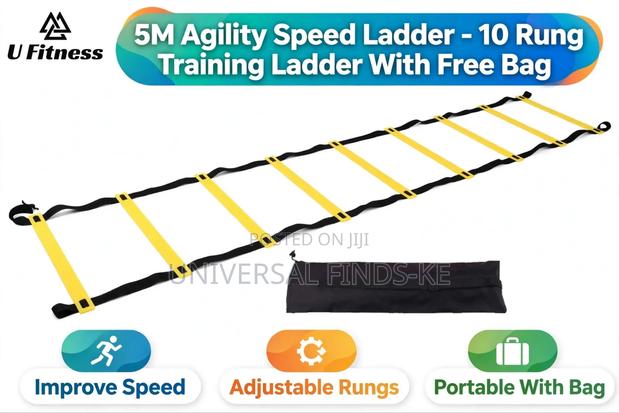 Agility Training Ladder for Football Speed Coordination and Fitness