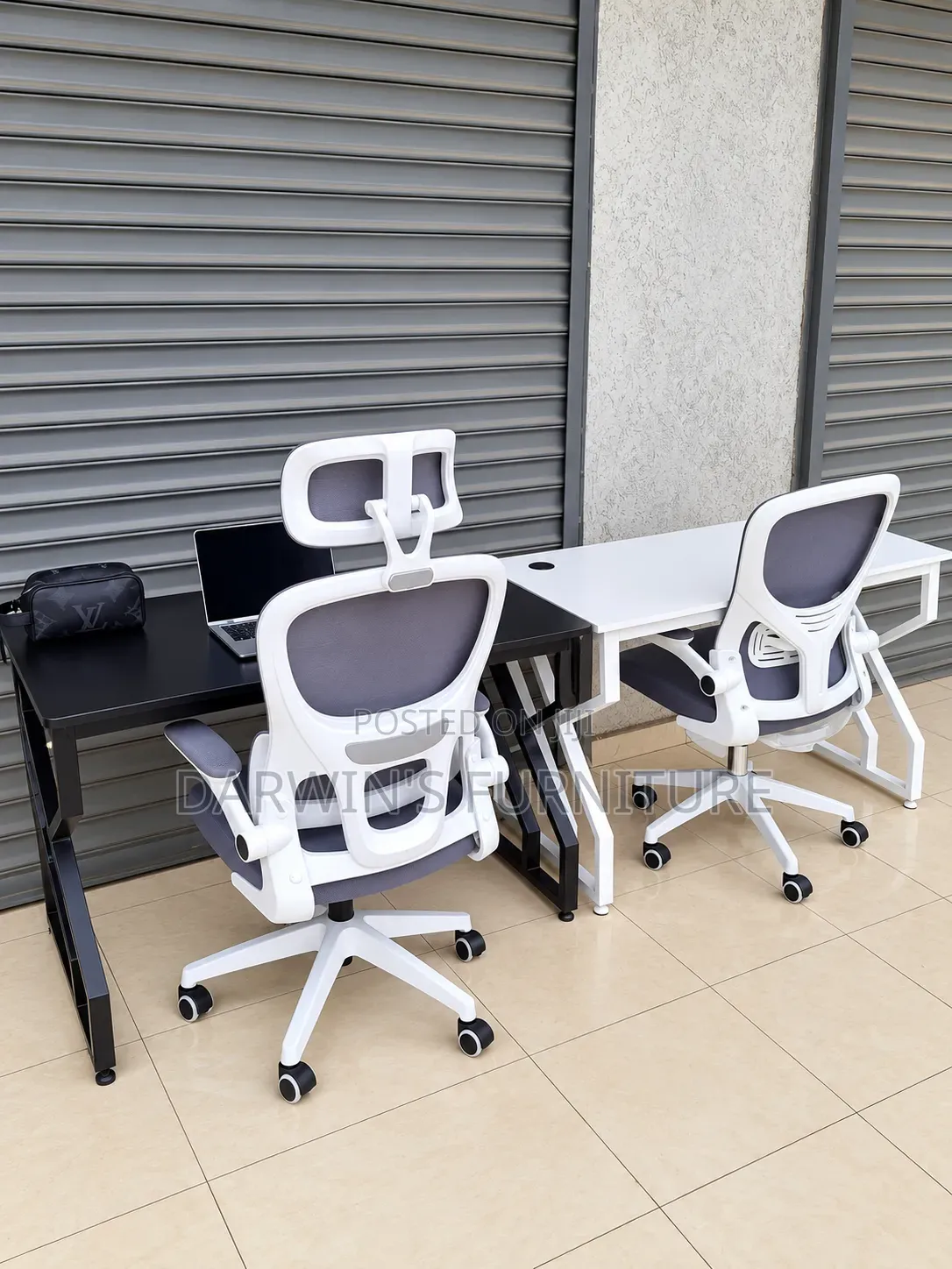 Executive Office Table and a Ergonomic Office Chair