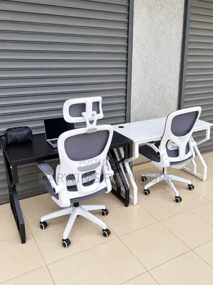 Executive Office Table and a Ergonomic Office Chair