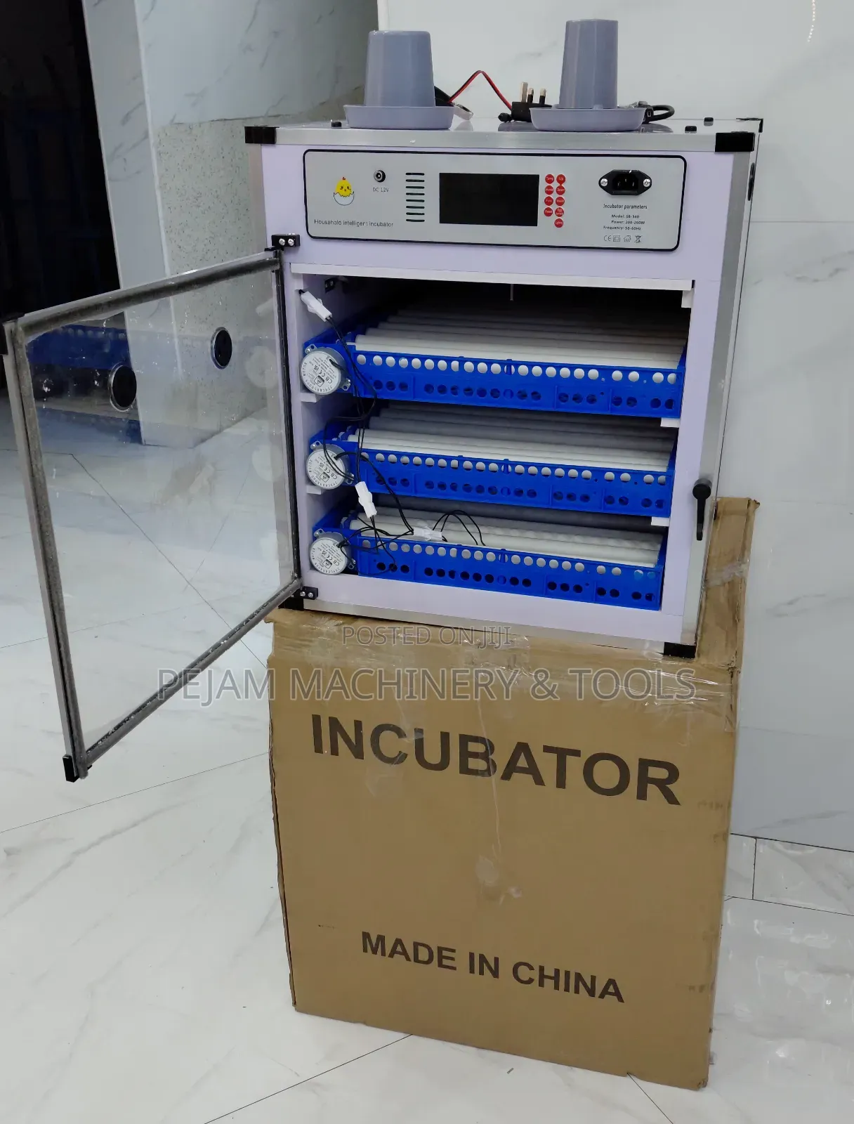 204-Egg Fully Automatic Digital Egg Incubator Small-to-Medium Scale