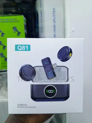 Q81 Smartphone Wireless Microphone With Noise Reduction