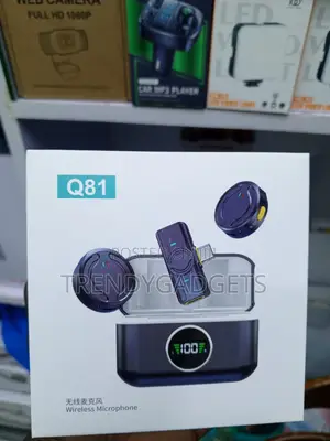 Q81 Smartphone Wireless Microphone With Noise Reduction