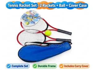 Kids Lawn Tennis Racket for Beginners Training and Outdoor Play
