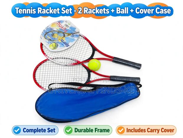 Kids Lawn Tennis Racket for Beginners Training and Outdoor Play