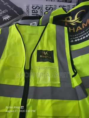 Reflector Vest With Zip