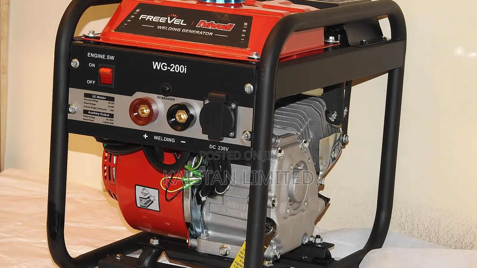 Petrol Welding Generator 1.3 Kva /Portable Welding Rig