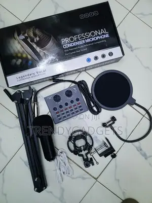 BM800 Condenser Microphone Kit With V8 Sound Card