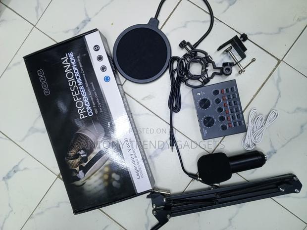 BM800 Recording Microphone Kit With Mixer and Boom Arm - main view