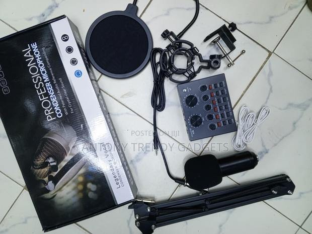 BM800 Recording Microphone Kit With Mixer and Boom Arm - thumbnail 2