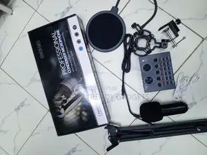 BM800 Podcast Mic Bundle With V8 Audio Interface