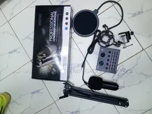 BM800 Streaming Microphone Set With Shock Mount and Pop Filter
